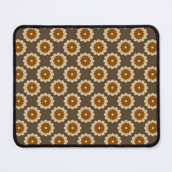 Item preview, Brown 70s Floral Pattern designed and sold by antevasinart.