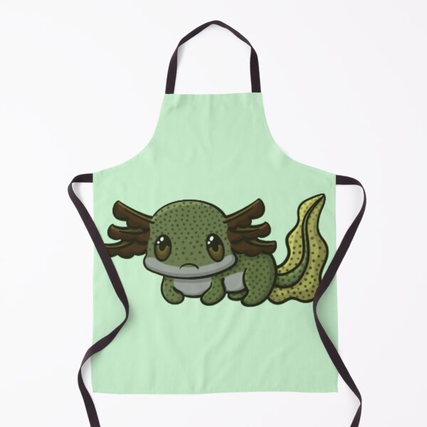 Item preview, Wild Green Axolotl Sad designed and sold by NLDStudios.