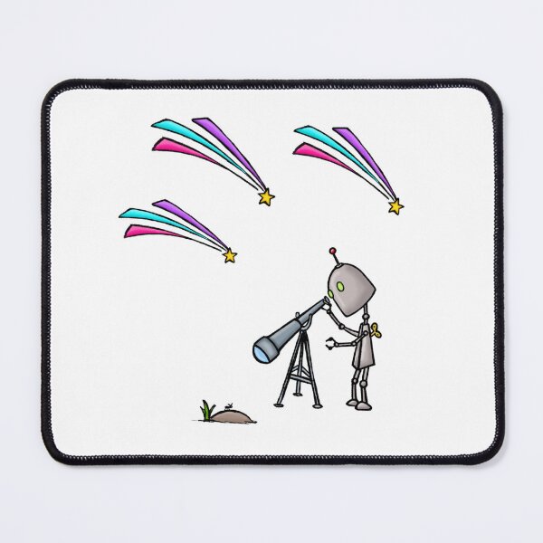 Item preview, Robot Star Galaxy Sci Fi Astrology Kawaii designed and sold by TheRainFamily.