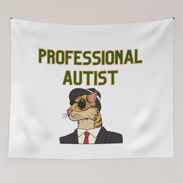 Item preview, Professional Autist Tiger Tam designed and sold by Forethoughts.
