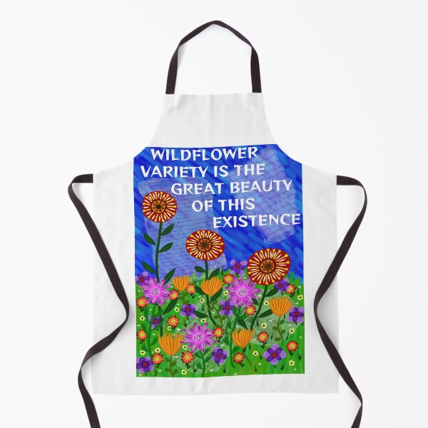 Item preview, Radical Feminist Humanist Quote - Wildflower Variety Is The Great Beauty Of This Existence designed and sold by LethalPixieDust.