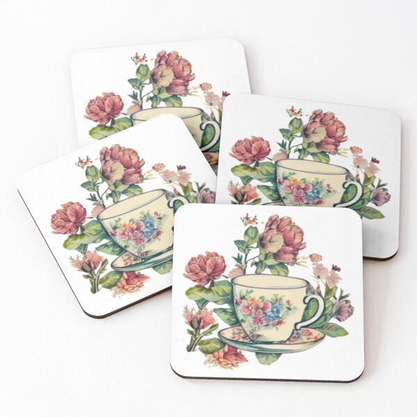 Item preview, Vintage Rose Tea Cup designed and sold by Paint-of-Heart.