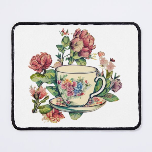 Item preview, Vintage Rose Tea Cup designed and sold by Paint-of-Heart.