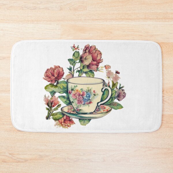 Item preview, Vintage Rose Tea Cup designed and sold by Paint-of-Heart.