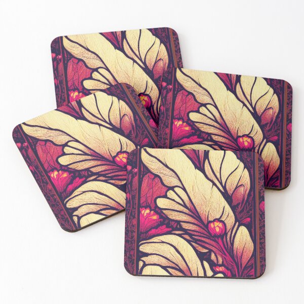 Item preview, an abstract painting in the style of Alphonse Mucha designed and sold by Zavdesign.