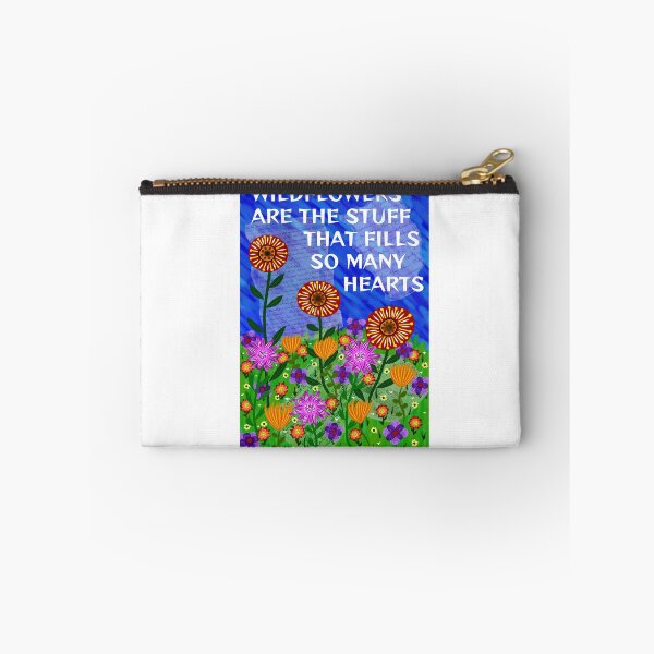 Item preview, Radical Feminist Humanist Quote - Wildflowers Are The Stuff That Fills So Many Hearts designed and sold by LethalPixieDust.