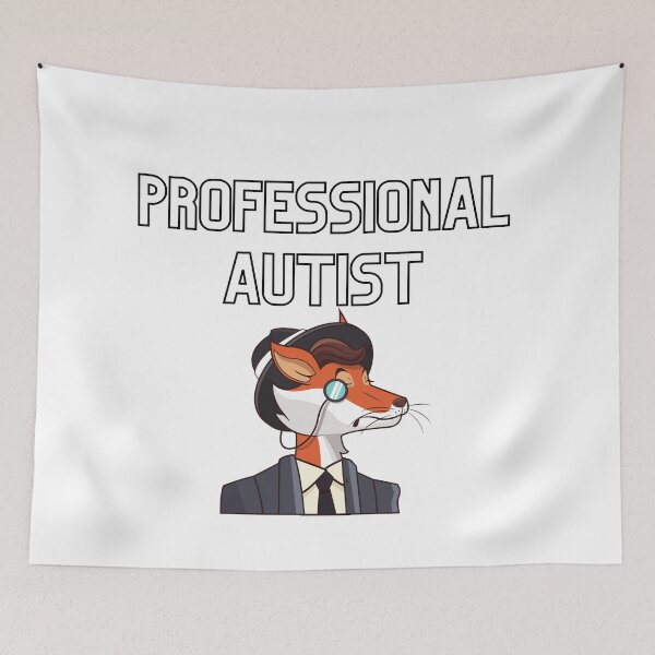 Item preview, Professional Autist Fox Mulligan designed and sold by Forethoughts.
