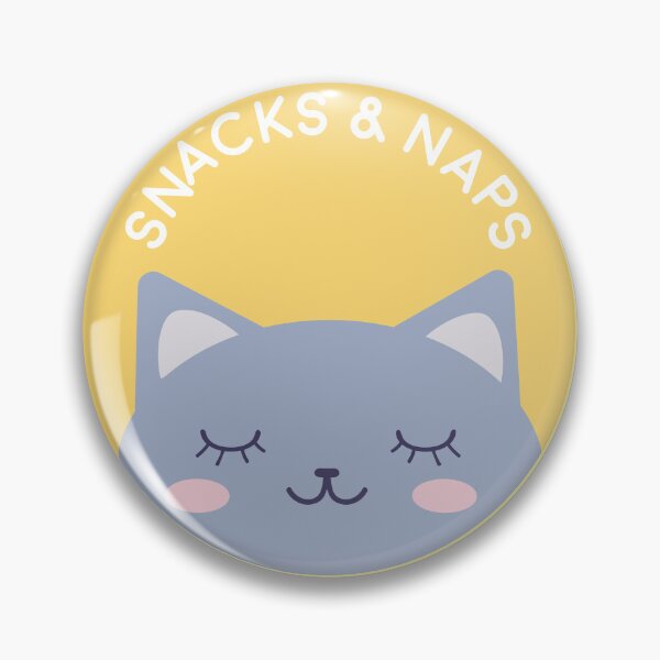 Item preview, Snacks and Naps Cat designed and sold by GlitterBones.