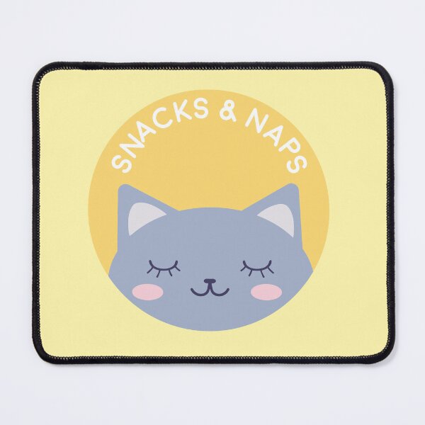 Item preview, Snacks and Naps Cat designed and sold by GlitterBones.