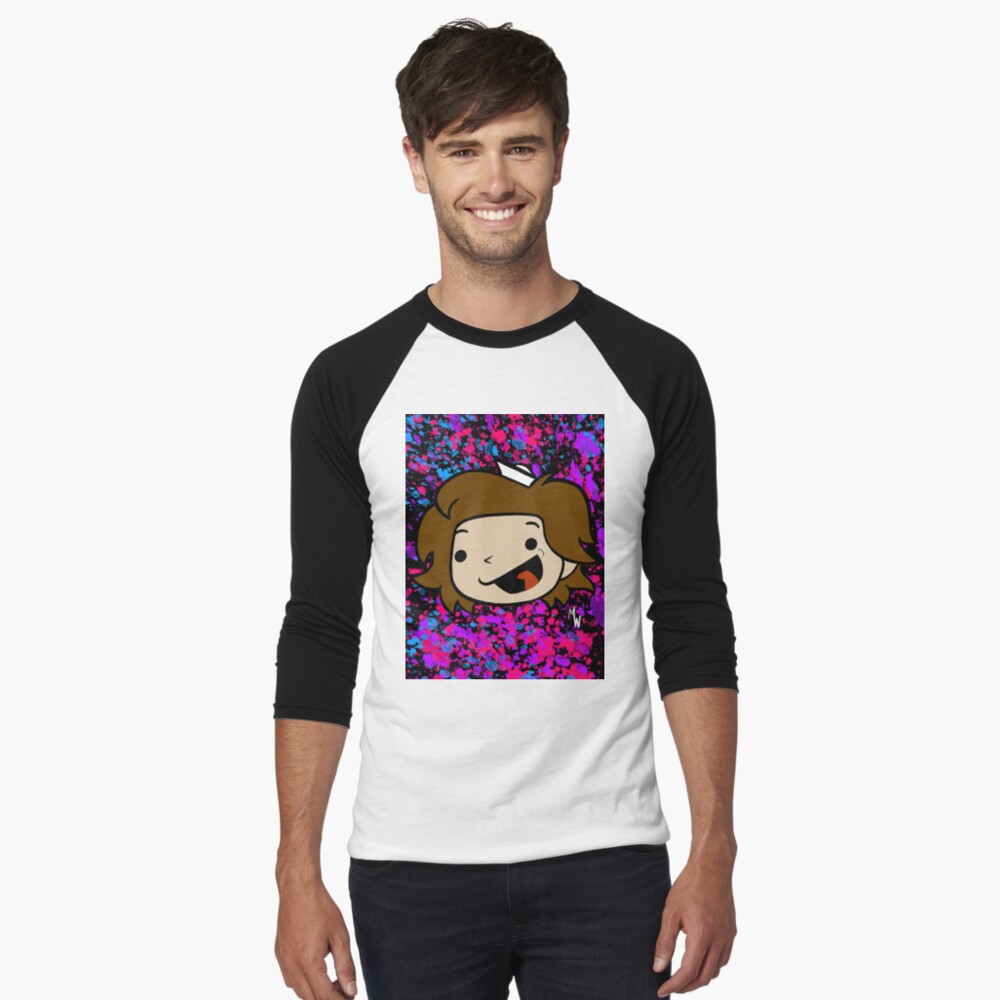 Item preview, Baseball ¾ Sleeve T-Shirt designed and sold by Birrbchan.