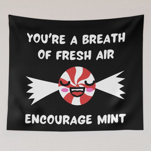 Item preview, Encourage Mint - You're a Breath of Fresh Air designed and sold by Caregiverology.
