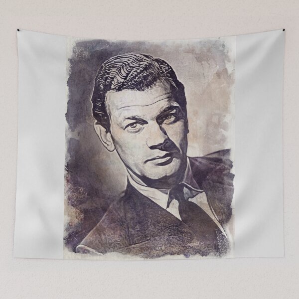 Item preview, Joseph Cotten Art - watercolor vintage - D17 designed and sold by DecoVintage.