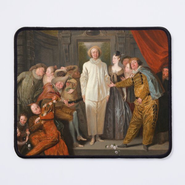 Item preview, The Italian Comedians | Antoine Watteau | 1720 Drama Play Art designed and sold by CJET.