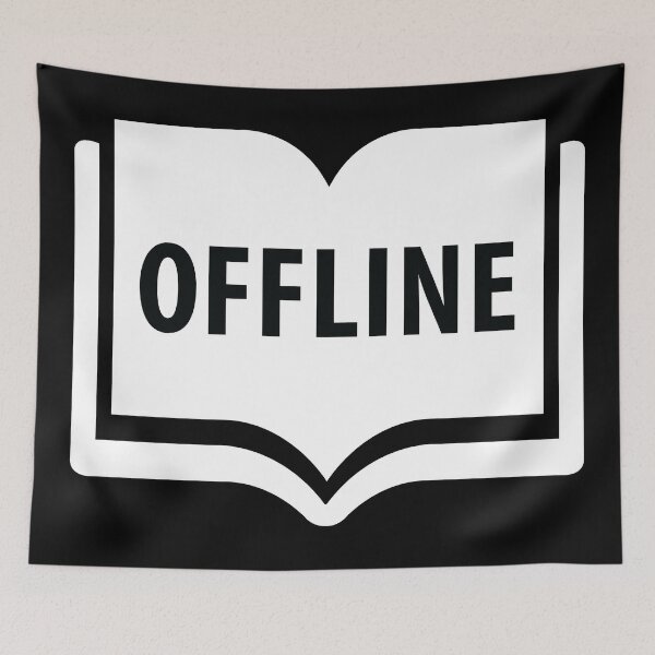 Item preview, Offline (Read books) designed and sold by marcosty.