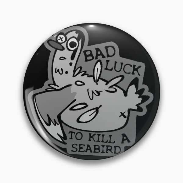 Item preview, Bad Luck Seabird designed and sold by WizzyMcPuffy.