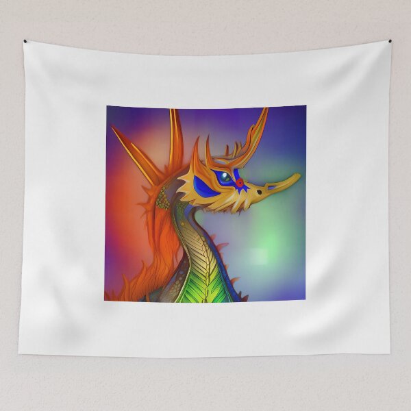 Item preview, Rainbow Seahorse Dragon designed and sold by dragynrain.