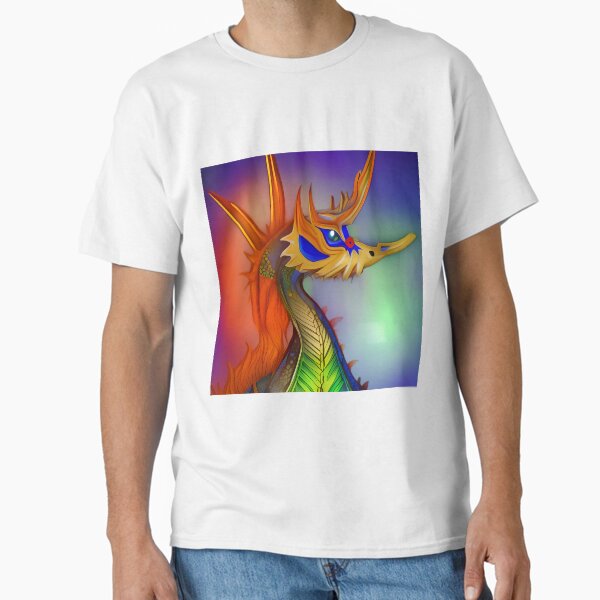 Rainbow Seahorse Dragon Classic T-Shirt