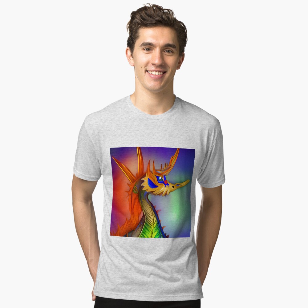 Item preview, Tri-blend T-Shirt designed and sold by dragynrain.