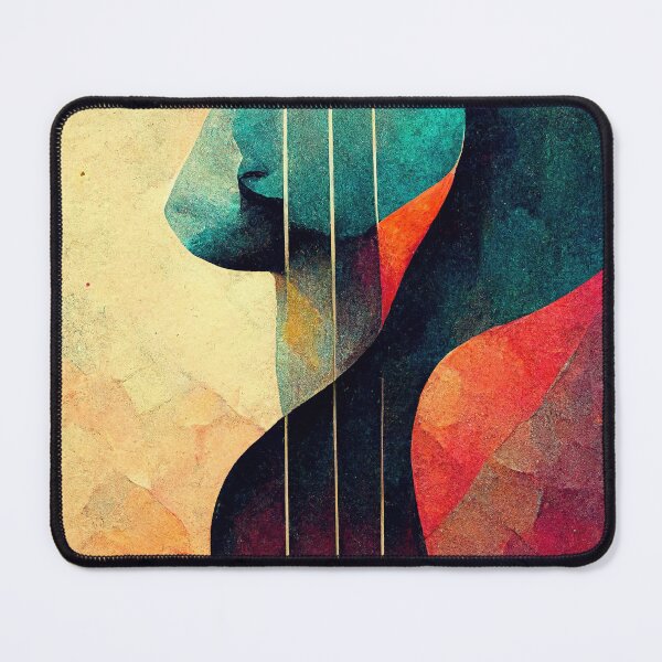 Item preview, Ode to Strings I - vintage graphic art designed and sold by NickMateo.