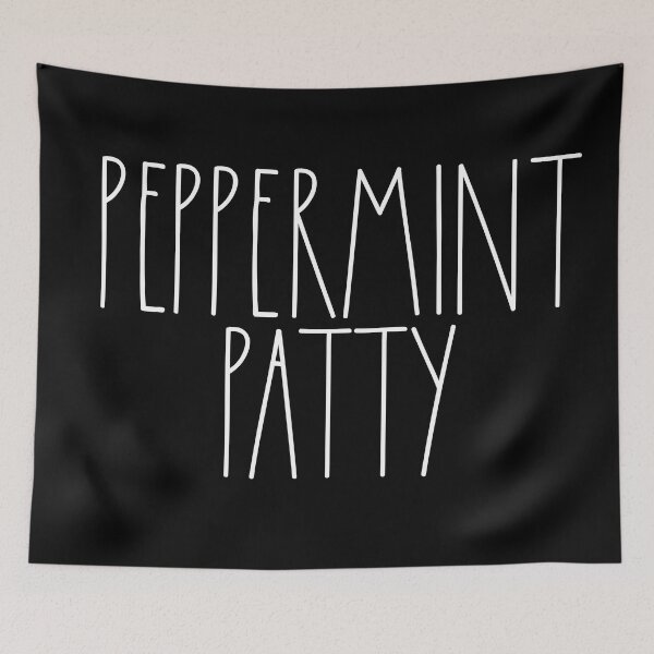 Item preview, Peppermint Patty White Rae Dunn Inspired Farmhouse designed and sold by FineElephant.