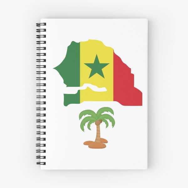 Item preview, Senegal Map Flag designed and sold by Tienda-Vane.