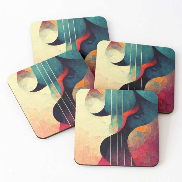 Item preview, Ode to Strings II - vintage graphic art designed and sold by NickMateo.