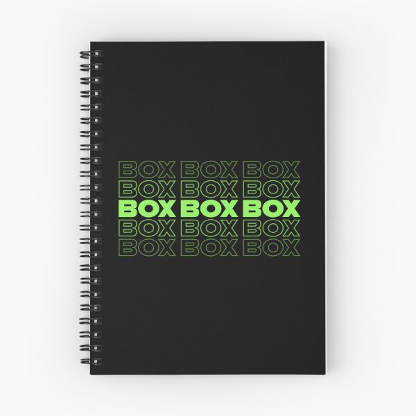 Item preview, Box Box Box F1 Faded Green Text Design designed and sold by David Speed Design.