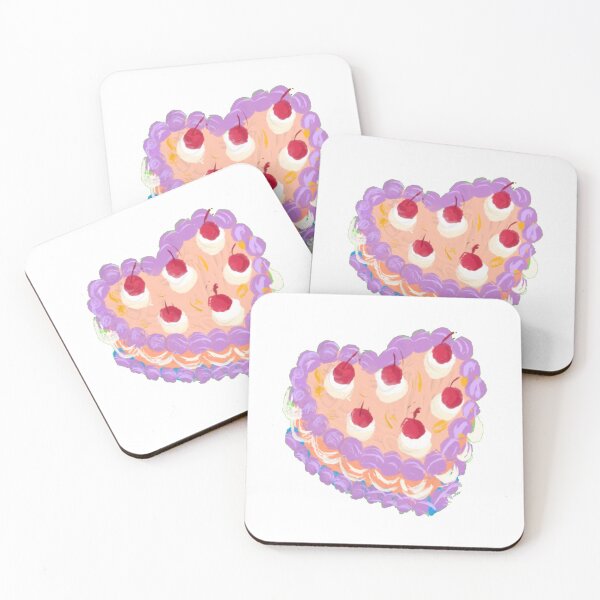 Item preview, Cute Heart Cake! designed and sold by MeBrokeStudent.