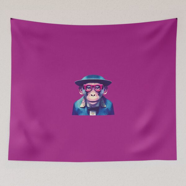 Item preview, Sticker Cool Monkey designed and sold by RazorGirlRose.