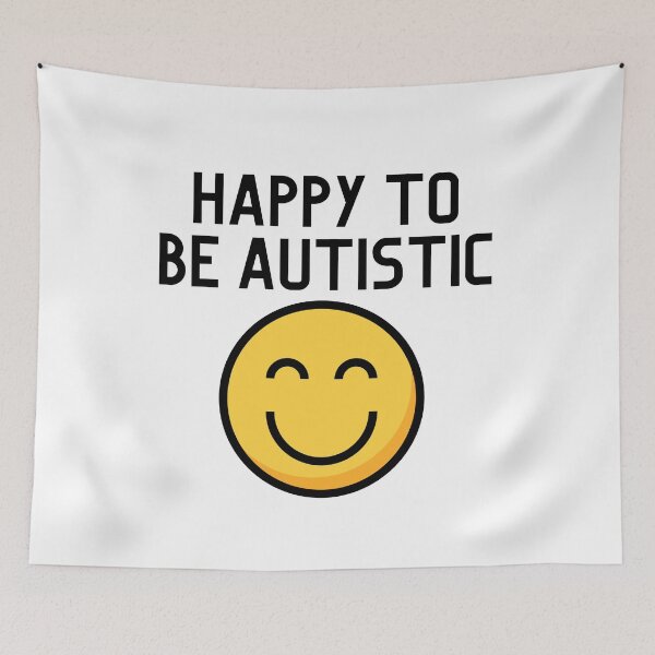 Item preview, Happy to be Autistic  designed and sold by Forethoughts.