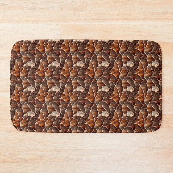 Item preview, Masonry is awesome, Brown marble pattern, Brown marbling pattern designed and sold by TreasuryOE.