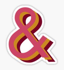 Ampersand Sticker
