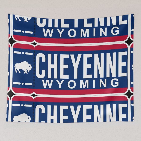 Artikelvorschau, Cheyenne-Ticket-Flagge entworfen und verkauft von JayJaxon.