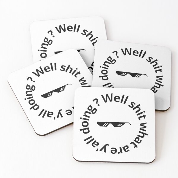 Item preview, Well shit what are y'all doing t-shirt designed and sold by SenhajiWorld.