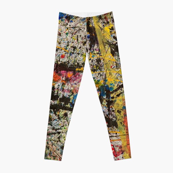 Abstract Leggings