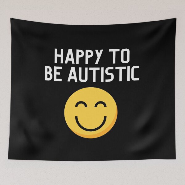 Item preview, Happy to be Autistic 2 designed and sold by Forethoughts.