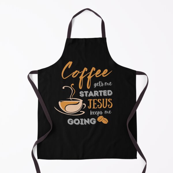 Item preview, Coffee Gets Me Started designed and sold by TeeRedeemed.