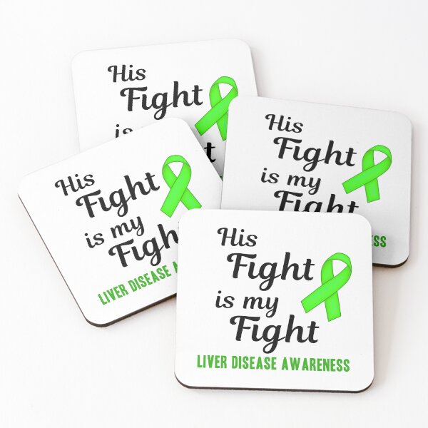 Item preview, His Fight Is My Fight Liver Disease Awareness designed and sold by Color-Sparkle.