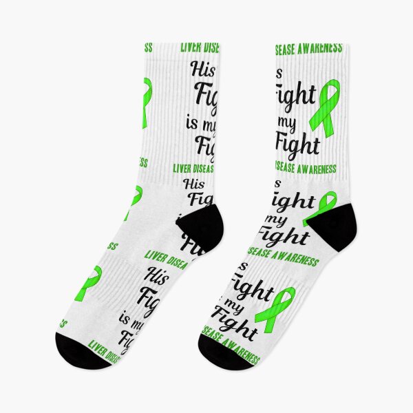 Item preview, His Fight Is My Fight Liver Disease Awareness designed and sold by Color-Sparkle.