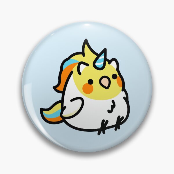 Item preview, Unicorn Cockatiel Scooty designed and sold by birdhism.
