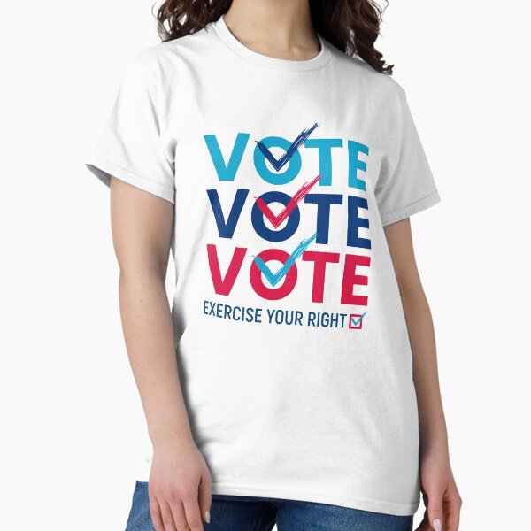 Vista previa del artículo con la obra «Vota Ejercita tu derecho Elección», diseñado y vendido por Wishinglob.