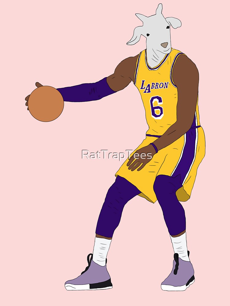 NBA LA Lakers Youth Lebron James The GOAT T-Shirt