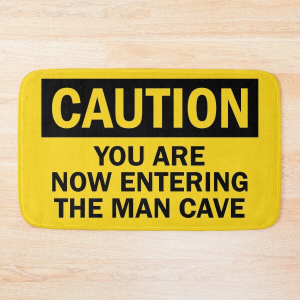 Item preview, Man Cave Sign designed and sold by PopAltArt.