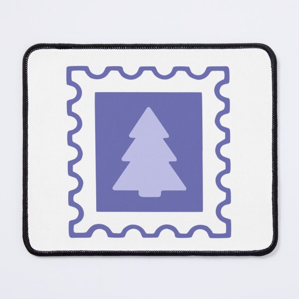 Item preview, Christmas Tree Post Stamp designed and sold by TasimaDesign.