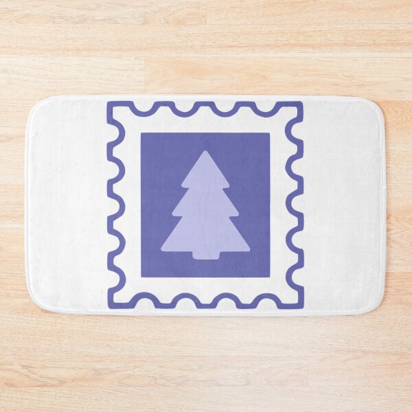 Item preview, Christmas Tree Post Stamp designed and sold by TasimaDesign.