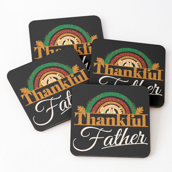 Item preview, One Thankful Father (Boho Rainbow 2) designed and sold by SimplyMe-Plus.