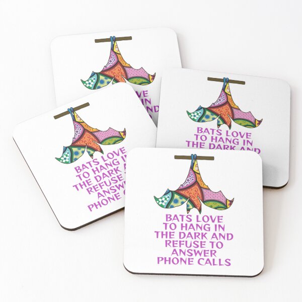 Item preview, Bats Love To Hang In The Dark And Refuse To Answer Phone Calls designed and sold by LethalPixieDust.