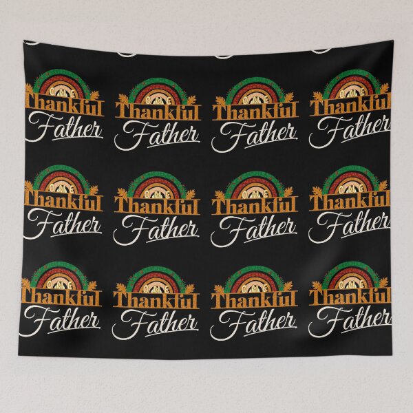 Item preview, One Thankful Father (Boho Rainbow 2) designed and sold by SimplyMe-Plus.
