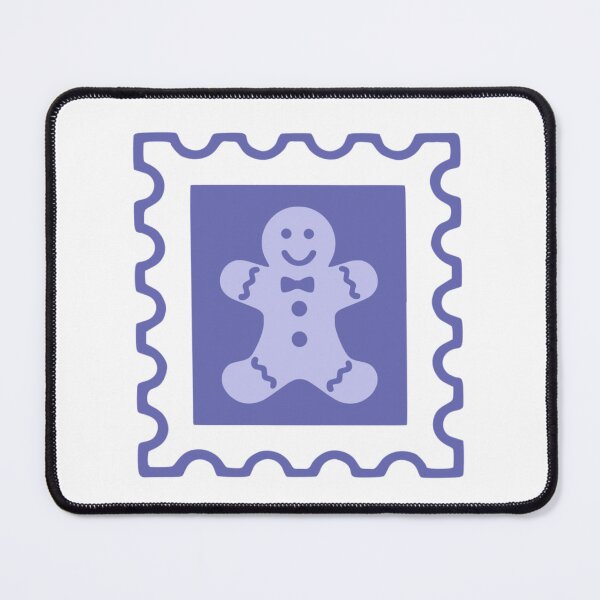 Item preview, Christmas Cookie with Purple Frosting Post Stamp designed and sold by TasimaDesign.