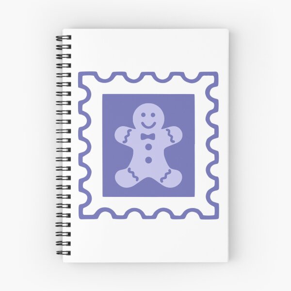 Item preview, Christmas Cookie with Purple Frosting Post Stamp designed and sold by TasimaDesign.
